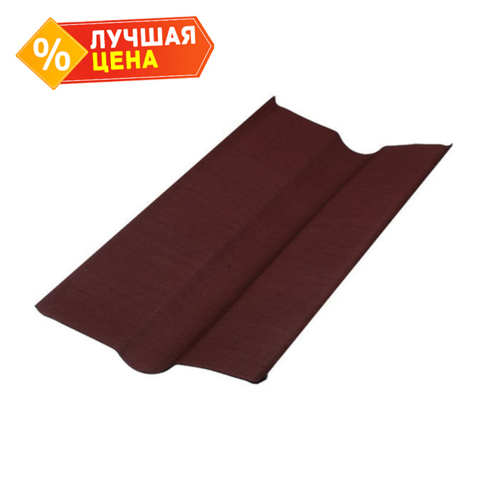 Ендова Ондулин коричневая 1 м